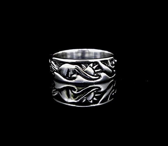 "Northwest Scene" Sterling Silver Ring - Jeff Mckenzie | PNW Fine Handmade Jewelry